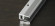 Profil zakończeniowy 26 mm aluminiowy anodowany inox 7 - 18 mm 270 cm