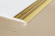 Brebo Profil zakończeniowy A01 aluminiowy anodowany złoty 270 cm