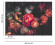 Skaben Fototapete Blumen Rosen Rot / Orange Raum2
